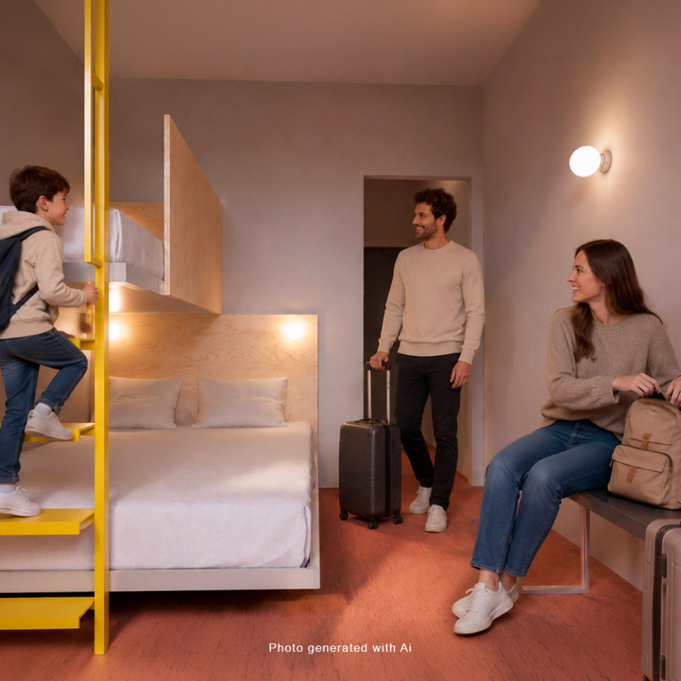 Camera tripla familiare